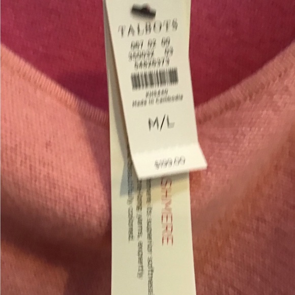 Talbots reversible cashmere cape size medium large - Picture 4 of 6